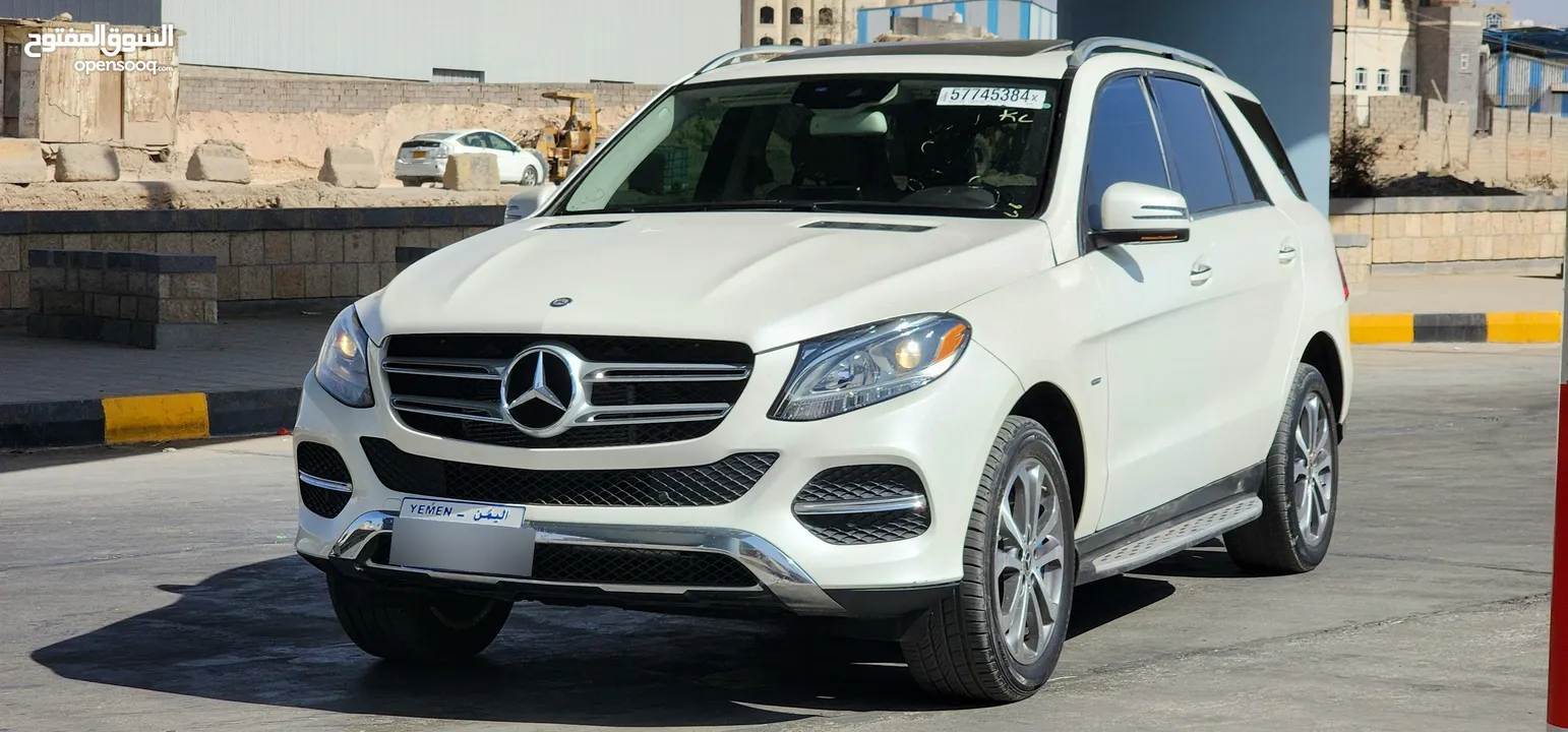 GLE550e PLUG-IN HYBRID 2017  مرسديس جي ال هايبرد بضاعه جديد بماتعنيه الكلمه  وارد مجمرك مرتين