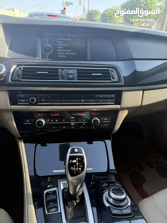 لون مميز بحالة ممتازة BMW f10 فحص كامل ماتور 3000