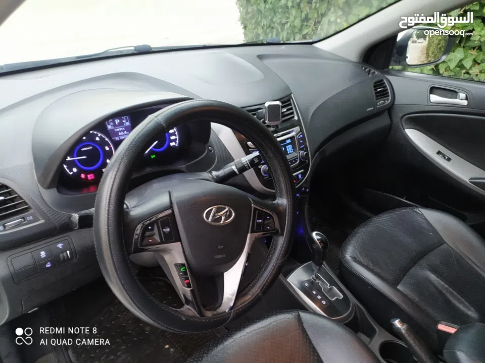 اكسنت ديزل/ترخيص 16/اتوماتيك خصوصي/فل الفل بدون فتحه  فحص كراتين