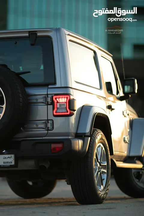 JEEP WRANGLER SAHARA 2021 SILVER EXCELLENT CONDITION