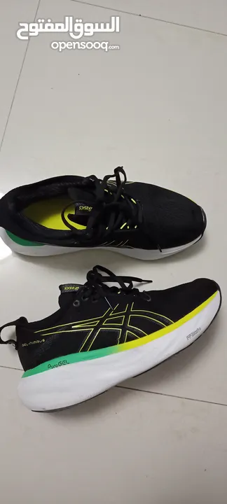 بوت asics للركض بطوّل 5cm للبيع