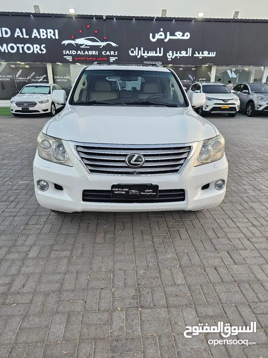 لكزس LX 2009 وكاله بهوان الفول اوبشن بممشى 270 KM فقط