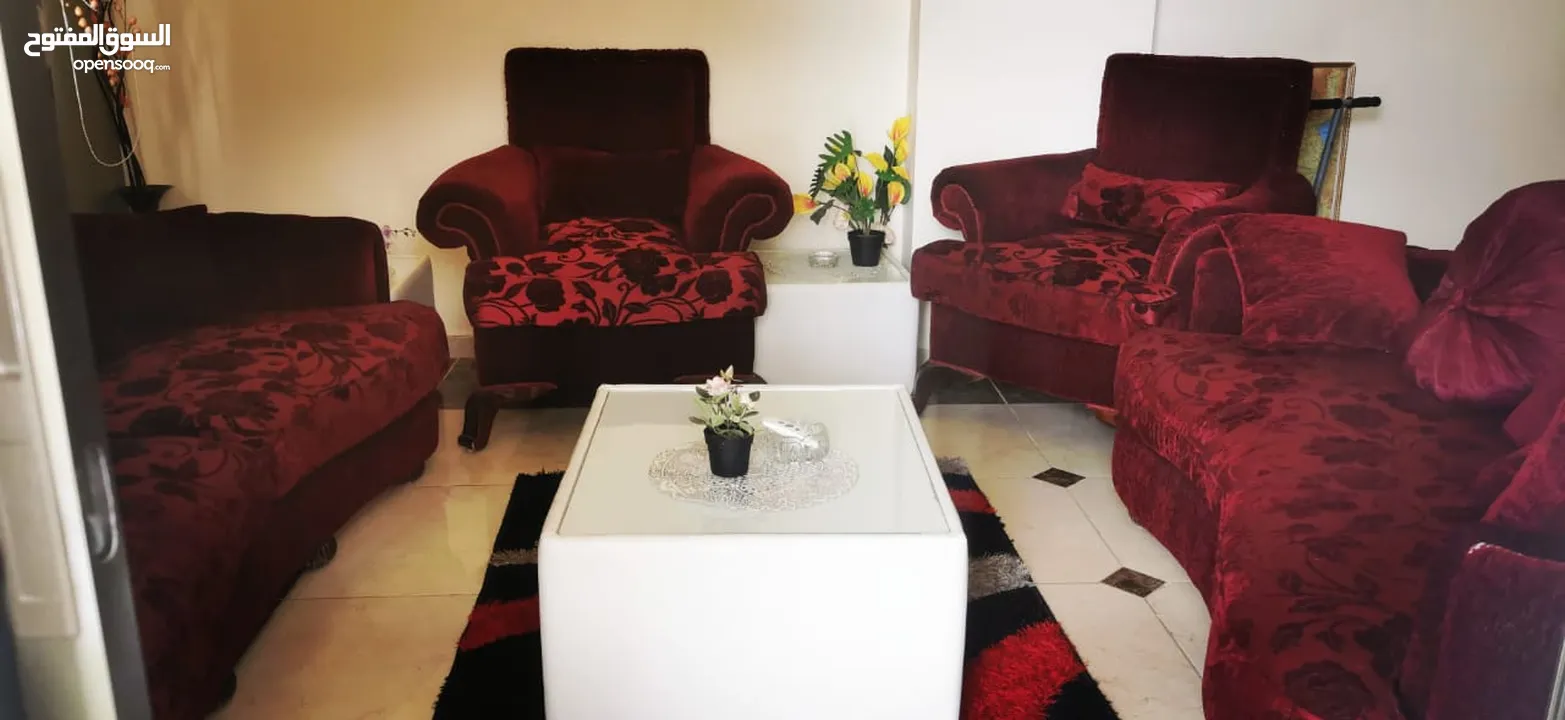شقة مفروشة مطلة على كريدور عبدون اعلان رقم (O489)
