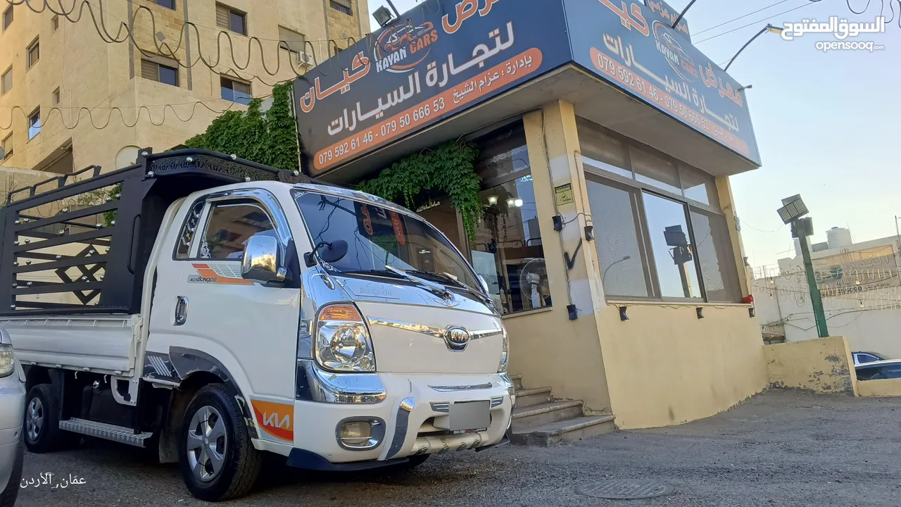 بكم كيا بنجو 2007  كابينة وربع بحالة ممتازة للبيع