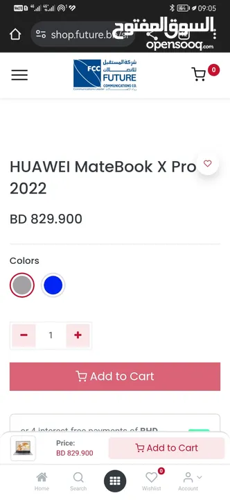 Huawei Matebook X Pro 2022 just few time used