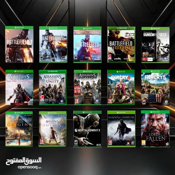 Xbox series x & one x/s Game CD’s أقراص ألعاب إكس بوكس سيريس & ون