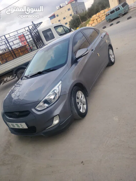 اكسنت 2016 بالرخصه فل الفل بدون فتحه فقط  دهان شركه فحص نخب