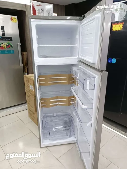 عرض نااار على ثلاجه ناشيونال الكتريك 245 لتر صافي تبريد هواء مراوح نوفرست بدون ثلج