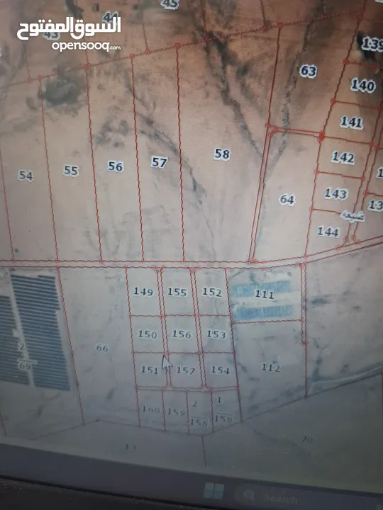 اراضي للبيع جنوب عمان ضبعه طريق المطار