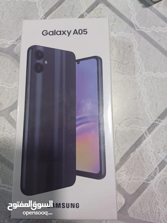 هاتف سامسونج a05 سعة تخزين 128gb رام 4gb اسود