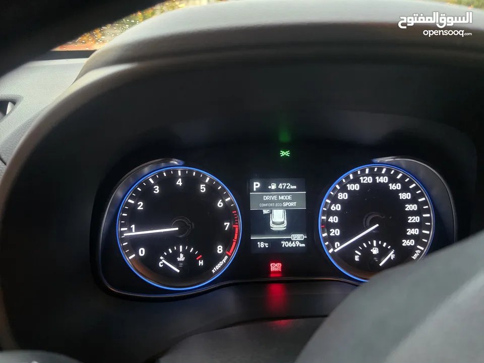 هونداي كونا اعلى طراز بحالة الوكالة بسعر حرق