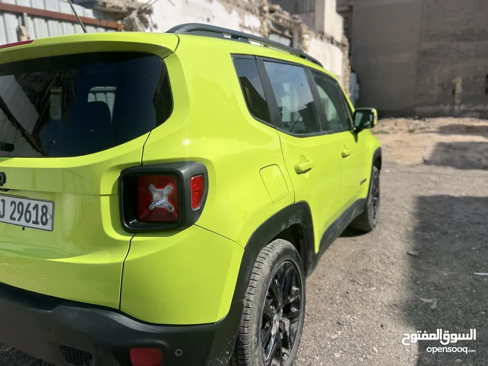 بدون حادث وبدون صبغ Jeep Rengade 2017