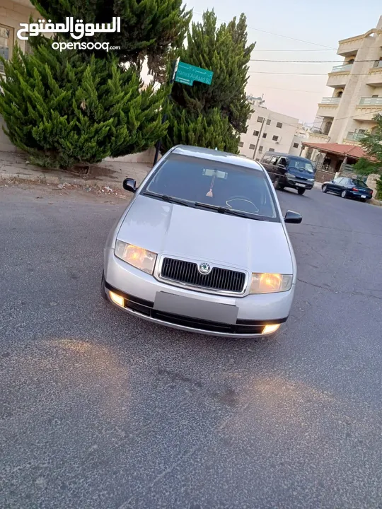 شكودا فابيا فحص كامل موديل2002 قير عادي قطارة بنزين