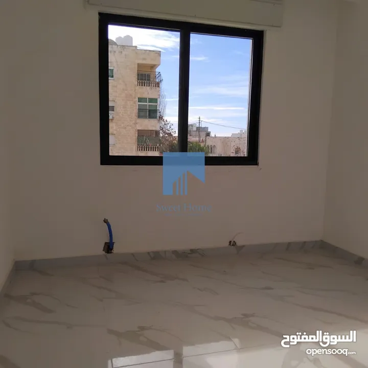 شقة فاخرة للبيع في خلدا - قرب إشارة البنك العربي طابق ثاني 145م تشطيب سوبر ديلوكس لم تسكن