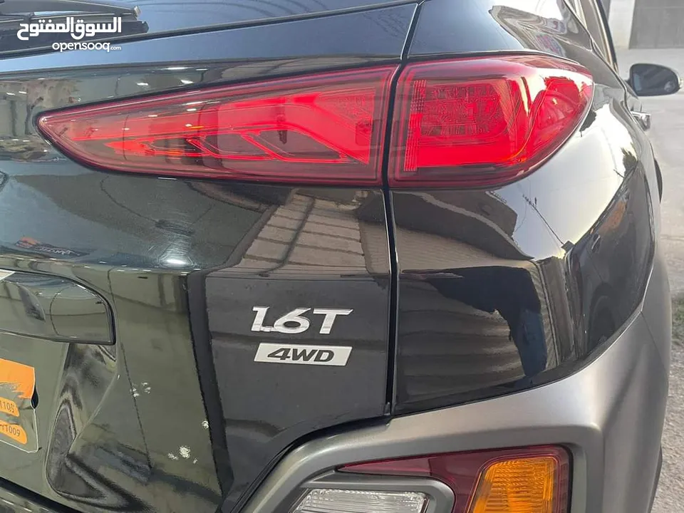 هيونداي كونا 2019 فل مسكر حقيقي 4WD مع فتحة سقف.. اعلى فئة