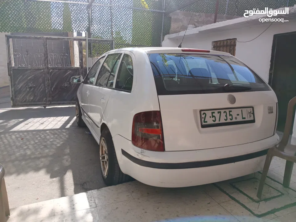 سكودا فابيا 2006 اصل عمومي انظف من لبرايفت