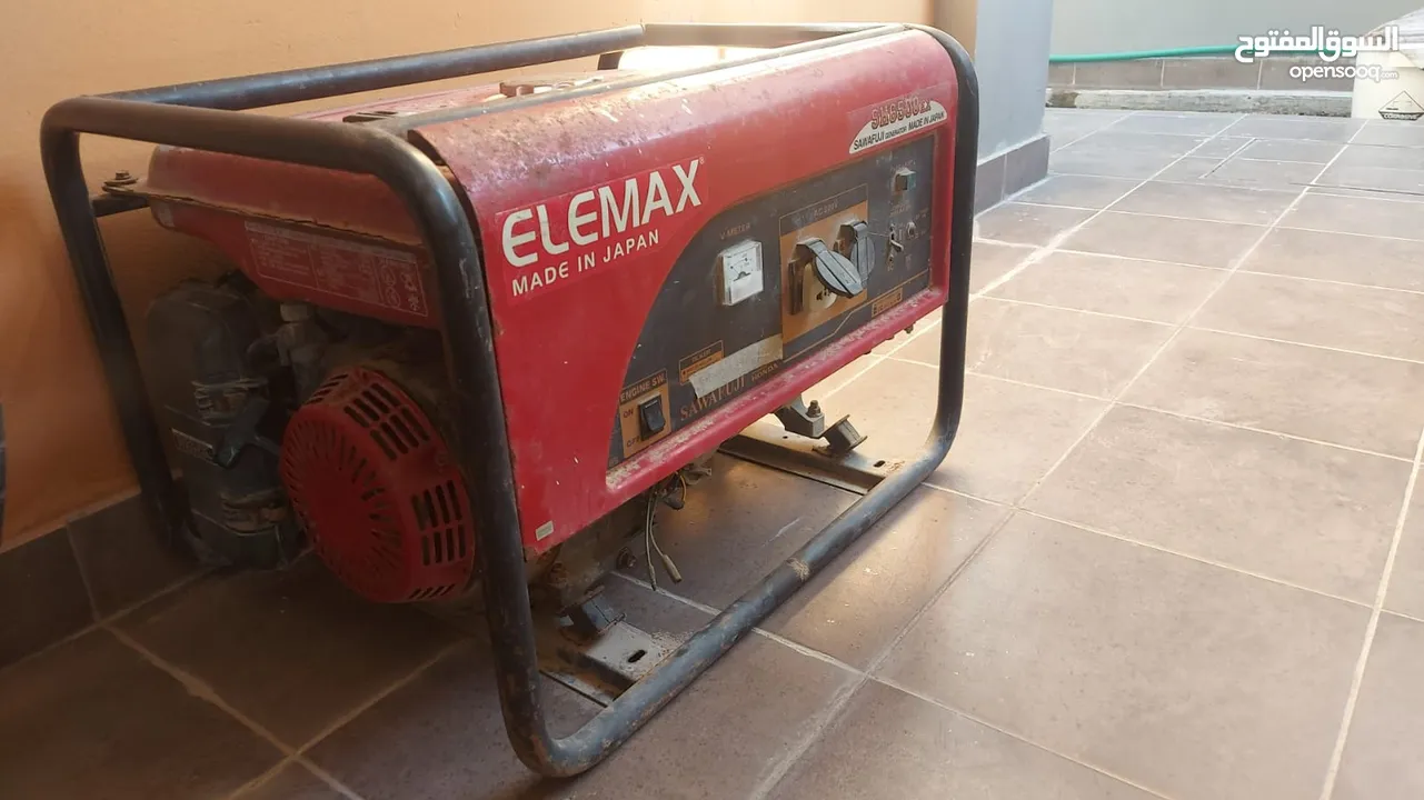 جنريتر جابني مستخدم للبيع SH6500ex 220v/60hz