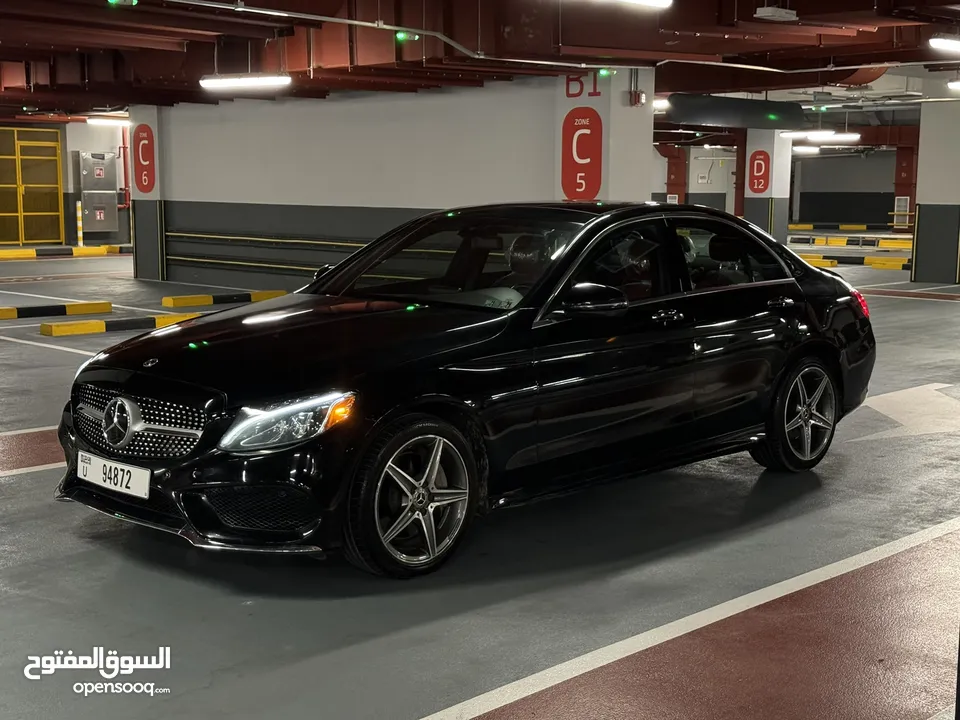 Mercedes c300 2018 AMG وارد بحالة ممتازة