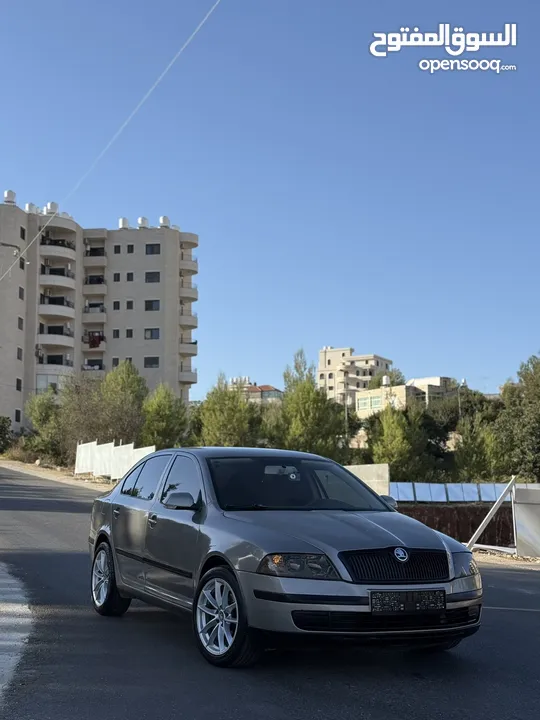 سكودا اوكتافيا اصل حكومي فحص نخب موديل 2007 مطور 1600بنزين نخب النخب النخب