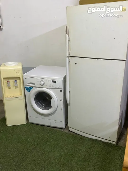 بكج عرسان غسالة lg دايركت درايڤ اعلى صنف توفير كهرباء وماء  ثلاجة دايو 22 قدم  كولر  مياه