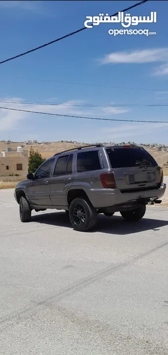 جيب شروكي 2002 معدل مرفوع للبيع