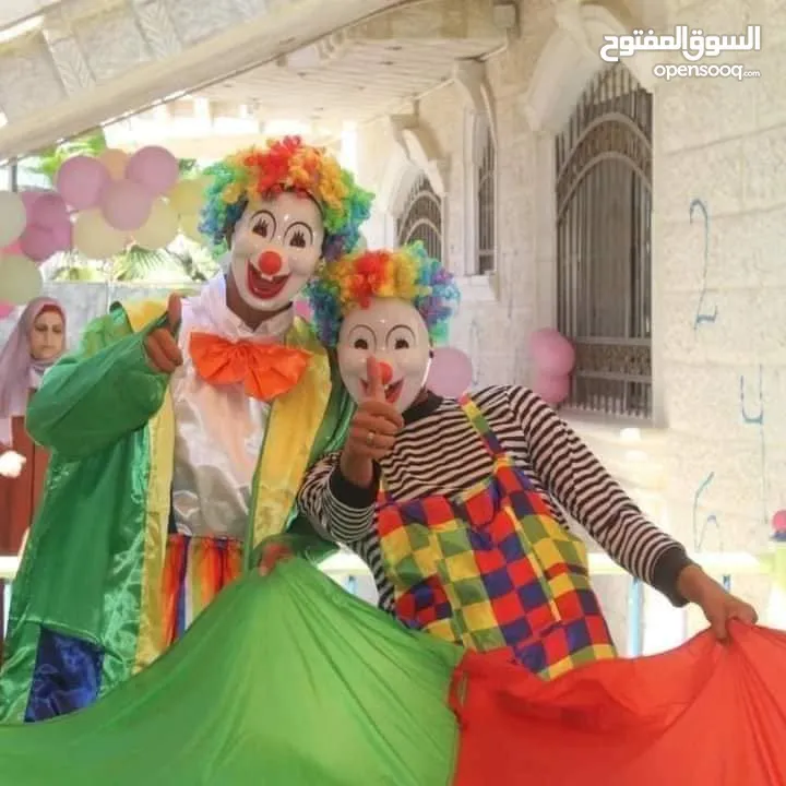 مهرجين للبيع مع القناع والباروكه مجانا باسعار مميزة
