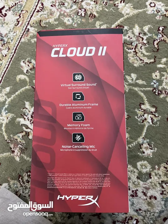 سماعة هايبر اكس  كلاود 2 /New HyperX Cloud 2 Headset