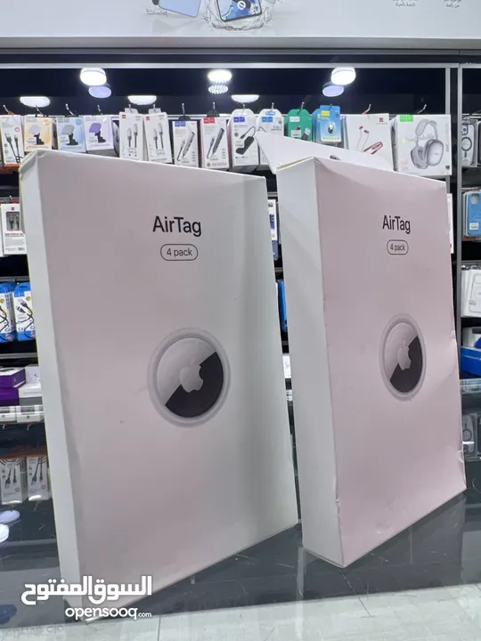 Apple Air Tag New قطعة ايرتاج ايفون الاصلية متوفرة الان و الكمية محدودة  متوفر بكج 4 قطع او 1 فقط