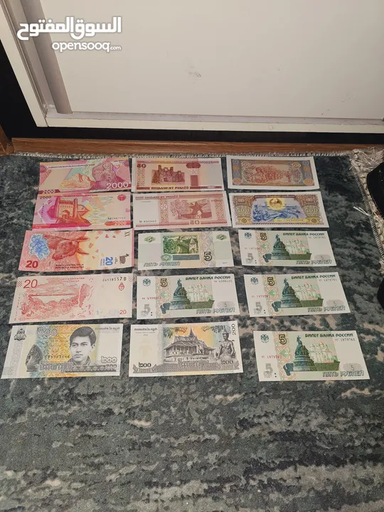 عملات عالمية old paper money