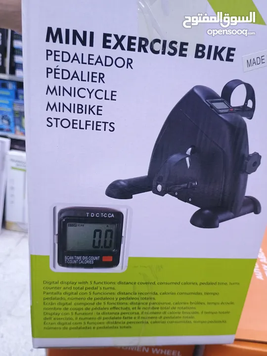 New Arrival MINI PEDAL EXERCISE BIKE  With Safety Fastening Strip  دراجة تمرين جديدة ذات دواسة صغيرة