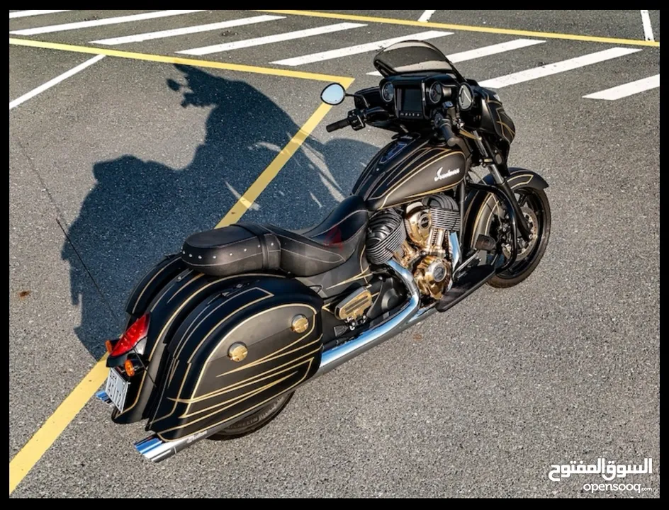 2018 Custom-Designed Indian Chieftain Dark Horse