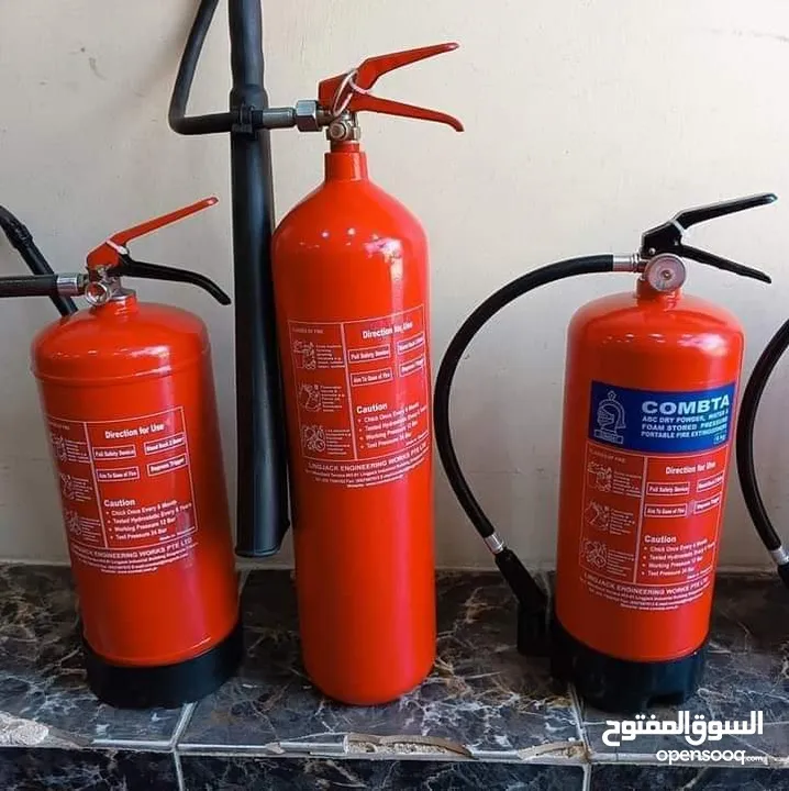 بيع وصيانة طفايات الحريق وأنظمة الانذار والأطفاء وأنظمة الهايدرنت والمرشات معتمدين لدى الدفاع المدني