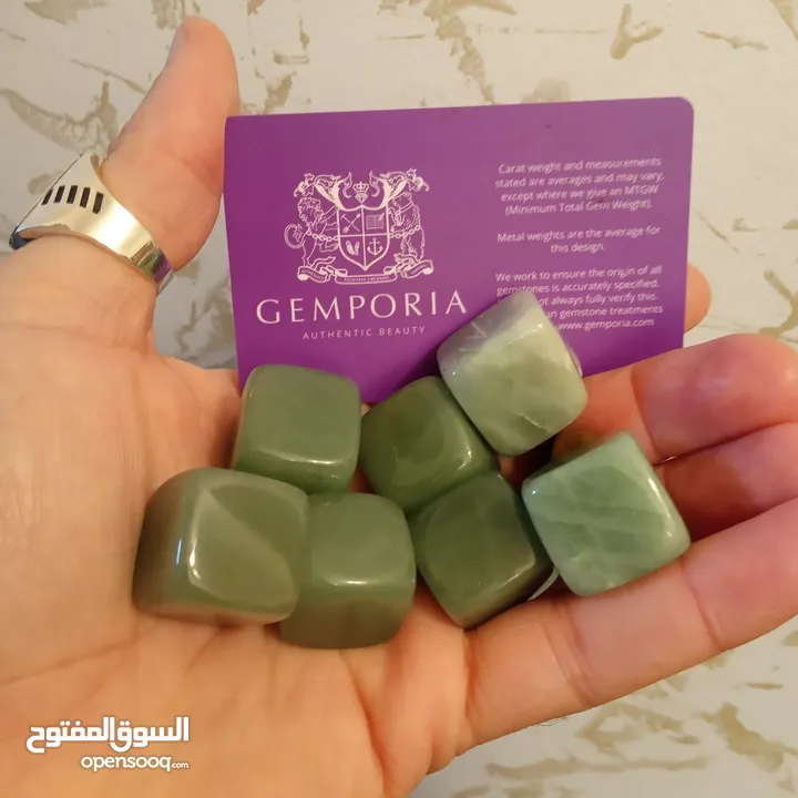 خواتم فضه ستاتي مطعمه بالاحجار