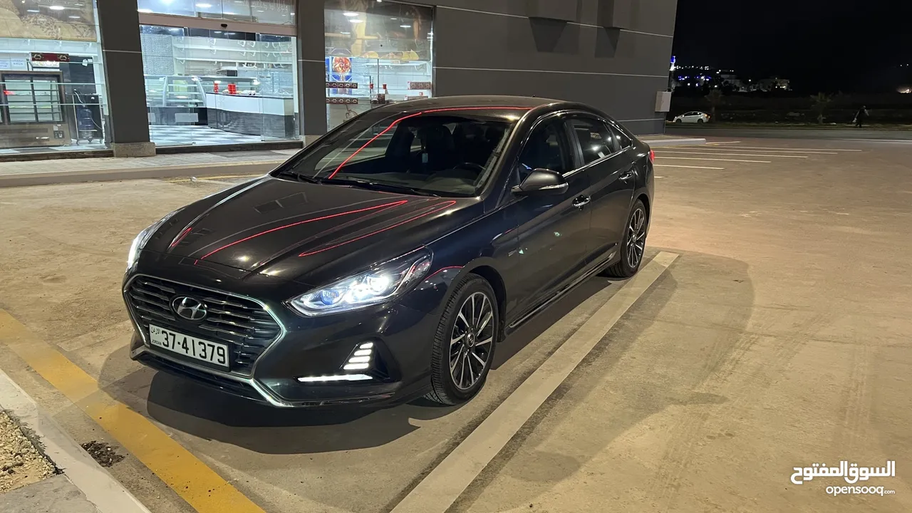 هيونداي سوناتا هايبرد 2019 وارد كوريا فحص كامل أوتوسكور 91% اوتوسكور  Hyundai Sonata hybrid 2019