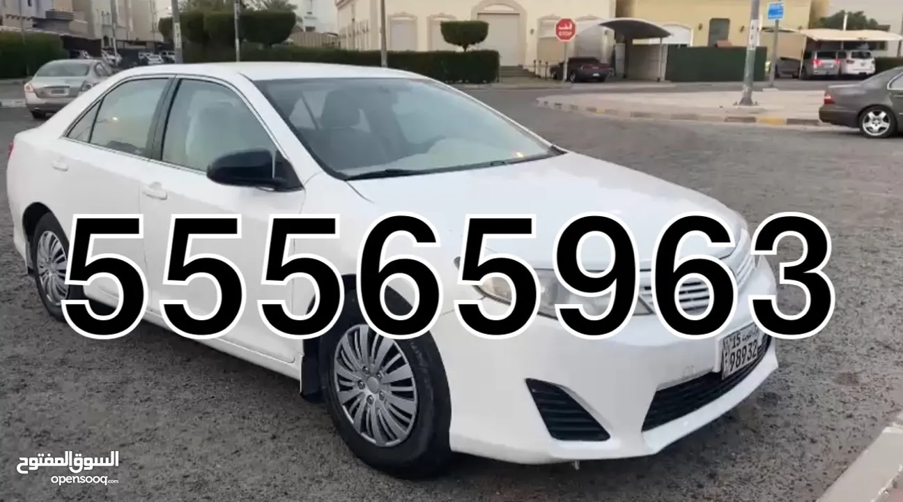 كامري camry 2014 نظيف جداً وداخليته نظيفه . ماشي 278 شرط الفحص مكينه قير. شاصي جيد. الرقم على الصوره