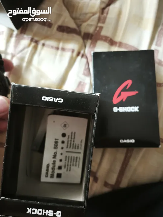 ساعة جي شوك بحاله جيده black edition GA100