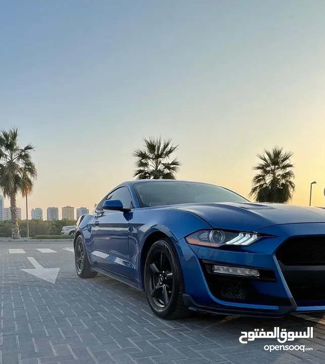 Ford mustang 2019  manual gear urgent sale  30000  فورد موستنج 2019 قير عادي وارد للبيع  المستعجل