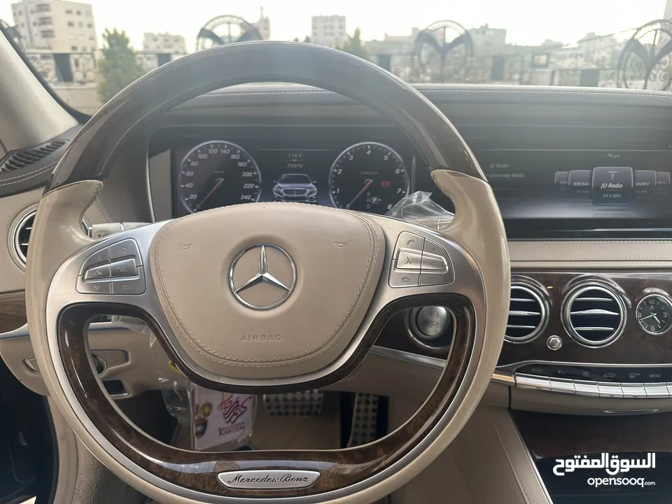 مرسيدس s400 بنزين أعلى صنف 6 كبسات