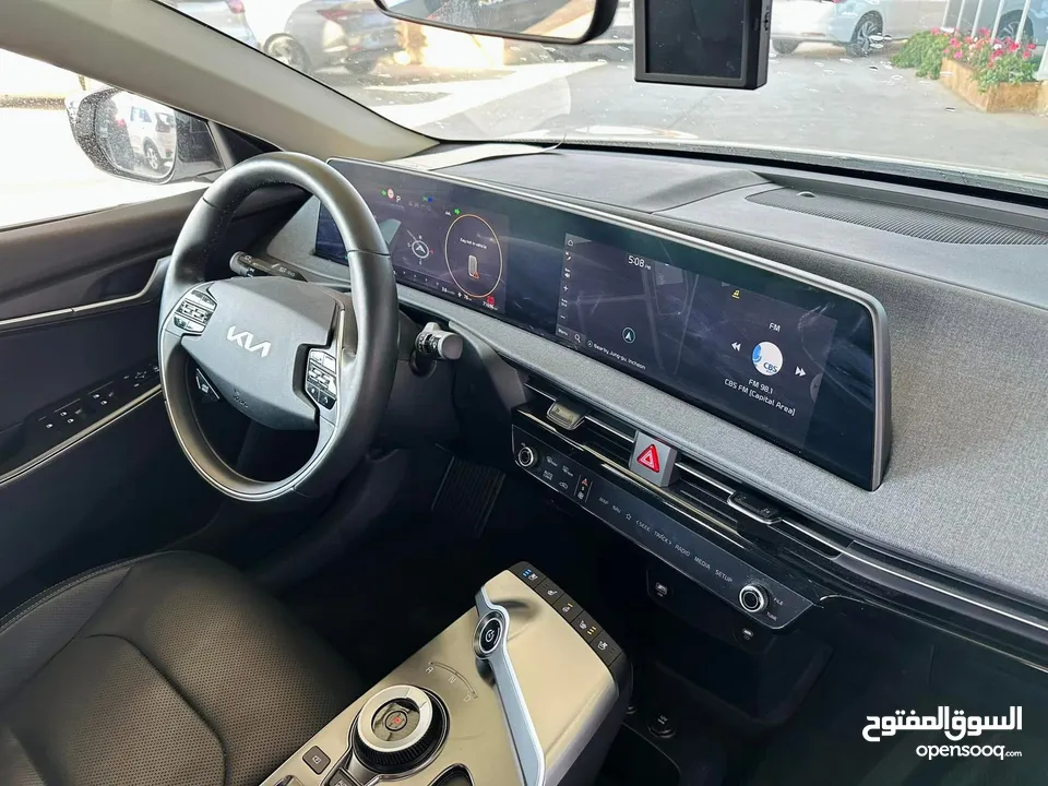 كيا EV6 وارد كوريا 2022 فحص كامل كرت ابيض ممشى 70 الف KM استخدام شخصي