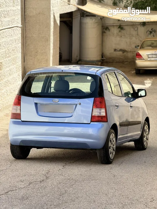 كيا بيكانتو 2007  جير عادي  بحاله ممتازه جدا  مكيف بور سنتر موفره جدا فحصها ممتاز مرخصه للبيع كاش فق