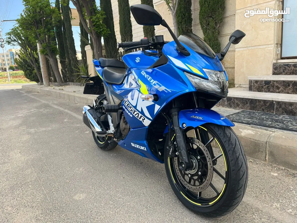 سوزوكي 250 sf بحالة الوكالة 2020
