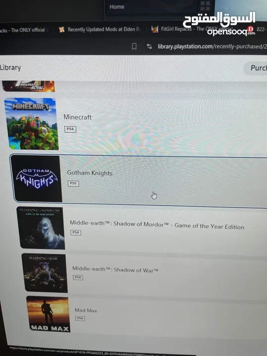 PlayStation account with more than 100+ games