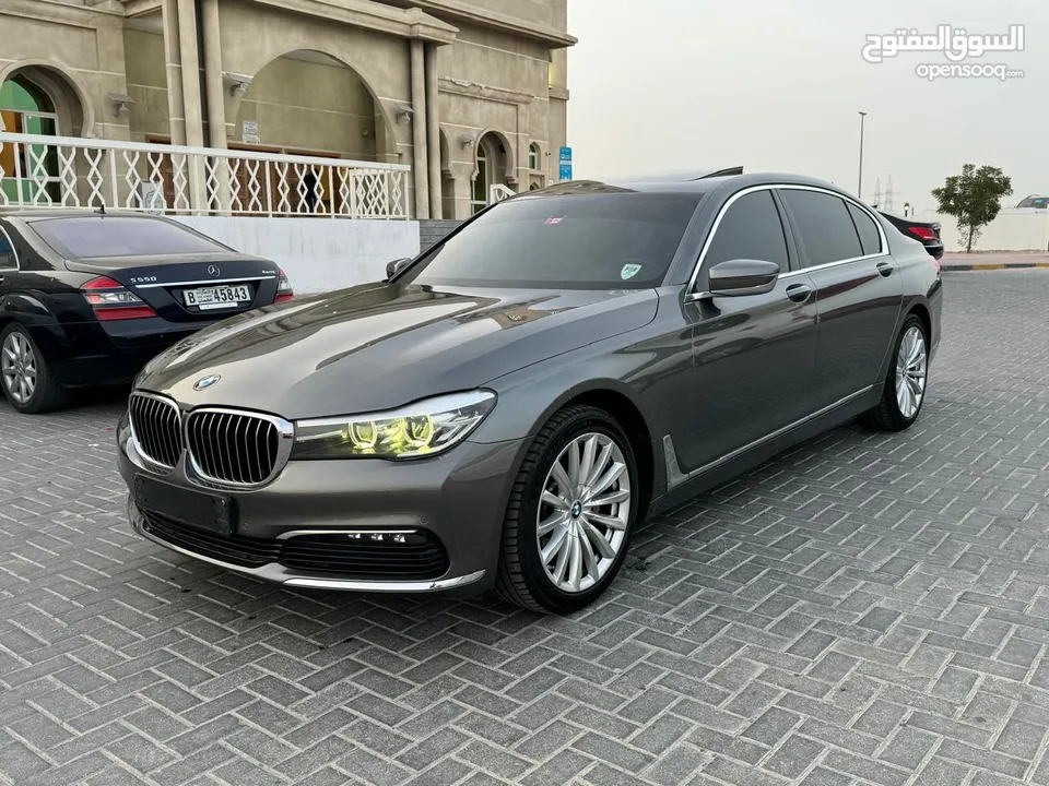 BMW 730Li 2017 Gcc Full Option First Owner No accident Super Clean Car