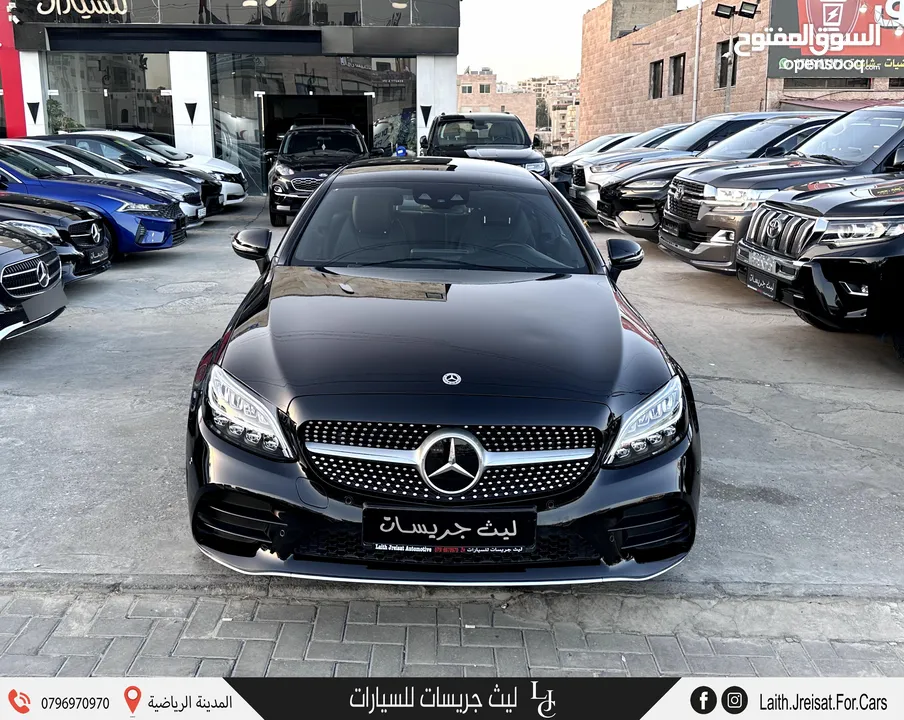 مرسيدس سي كلاس كوبيه 2021 Mercedes C200 Coupe Mild Hybrid AMG Kit