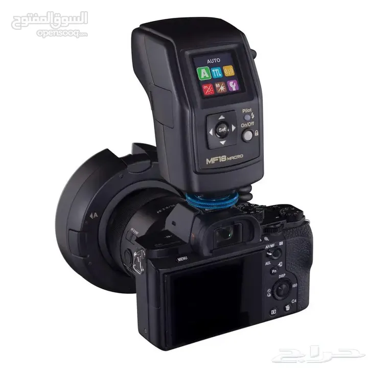 للبيع فلاش Nissin MF18 Macro Ring Flash (For Sony Cameras)