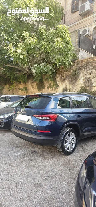 سكودا كوديك 2019 فل ابشن بحالة الوكالة دهان الشركة فل الفل سقف بانوراما رنجات اصلية