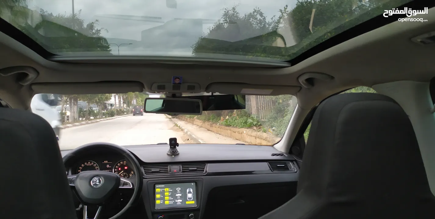 سكودا رابيد هاتشباك 2015 تدريب سياقة