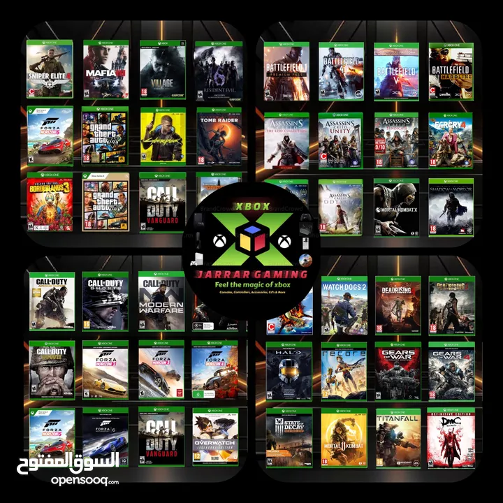 Xbox series x & one x/s Game CD’s أقراص ألعاب إكس بوكس سيريس و ون