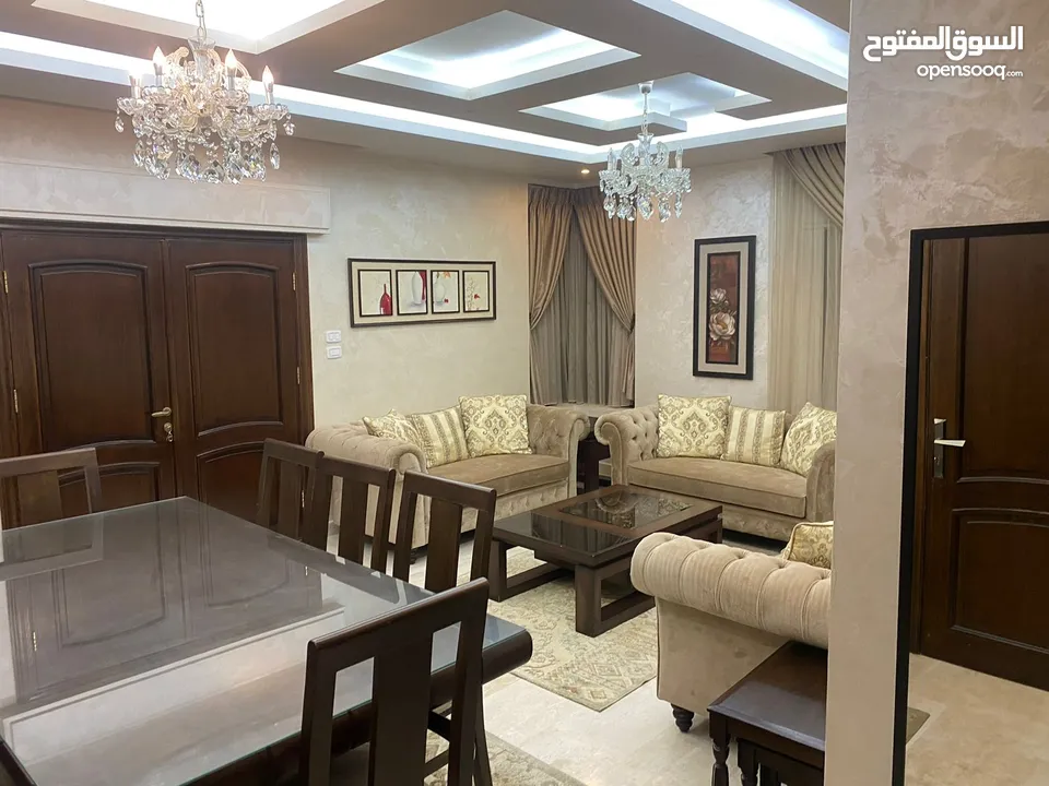 شقة مفروشة للايجار في عمان منطقة.الكرسي منطقة هادئة ومميزة جدا