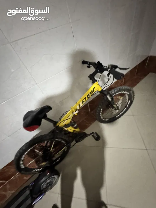 Bike gt bmc mountain wheels gt bmc  سيكل جي